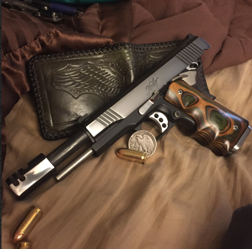 Sold - WTT/S a 1911 Tricked out Kimber .45 with a. 